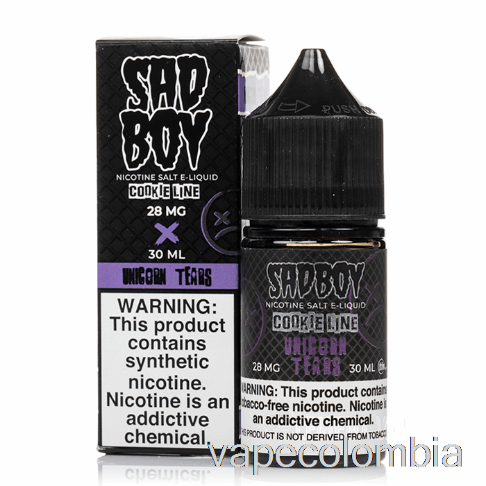 Vape Recargable Lágrimas De Unicornio - Sales Sadboy - 30ml 28mg